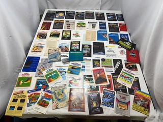 Atari Imagic Activision Game Booklet Manual Paperwork Bundle Lot