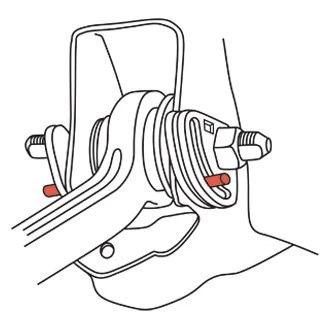 For Chevy Express 3500 03 Specialty Products Front Alignment Plate Guide Pins Foto 2 de 2