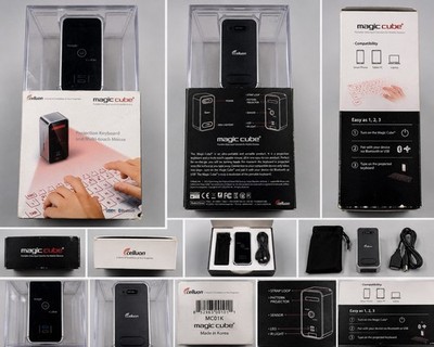 Celluon Magic Cube Projection Keyboard Bluetooth Portable New in Box