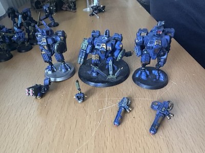 TAU XV8 Krisis-Kampfanzüge (Krisis Battlesuits) x2   XV88 Koloss-Kampfanzug VB