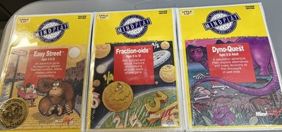 Lot of 3  MindPlay Teacher Edition Apple 5 1/4'' Floppy Disks