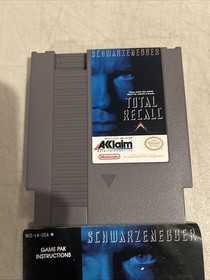 NES Total Recall (1990) w/ Manual - TESTED/WORKING