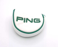 Ping Looper White Green Mallet Putter Headcover Preowned Condition GREAT