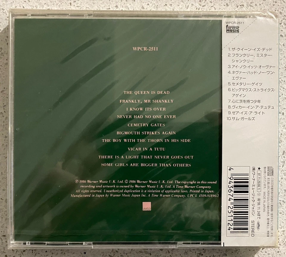 The Smiths – The Queen Is Dead (CD) JAPAN OBI WPCR-2511 NEW & Sealed ** - Image 2 of 2