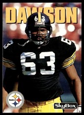 1992 SkyBox Impact Dermontti Dawson Pittsburgh Steelers #154