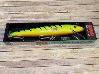 Rapala Original Giant Lure MTN DEW Limited Edition In Box Mountain Dew Lure Rare