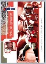 2001 Fleer Game Time Extra Shaun King #59 Tampa Bay Buccaneers Football Card