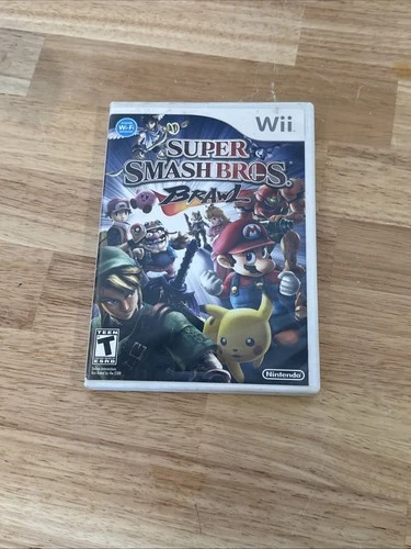 Super Smash Bros. Brawl (Nintendo Wii) - Complete in Box (CIB) - Tested!