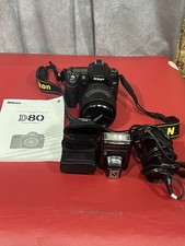 Nikon D80 Camera Bundle with ss-400 Flash, 18-135mm lens and Accessories
