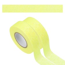 2 Roll Glitter Paper Washi Tape, Washi Decorative Tape for Crafts, Yellow
