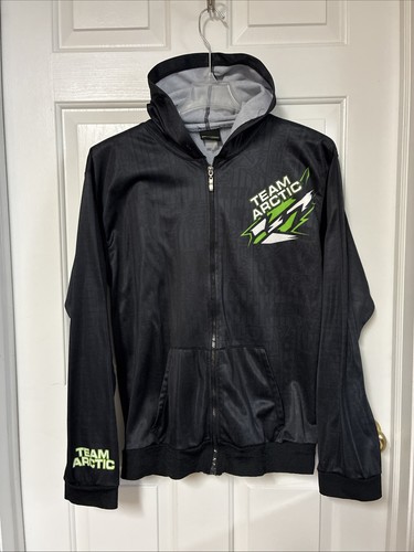 Team Arctic Full Zip Hoodie Jacket Arctic Wear Arctic Cat Black Men’s Size M
