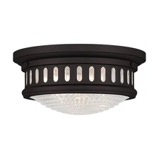 Livex Lighting - Berwick - 2 Light Flush Mount in Coastal Style - 11 Inches wide