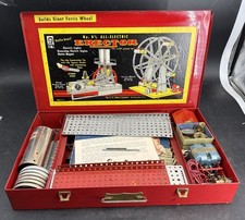 Vintage AC Gilbert No. 8 1/2 FERRIS WHEEL Erector Set Parts Looks Complete
