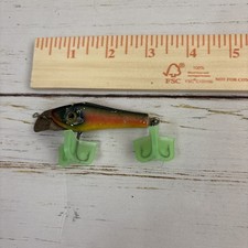 Lil Rascal Vintage South Bend Fishing Lure Rainbow Glass Eyes