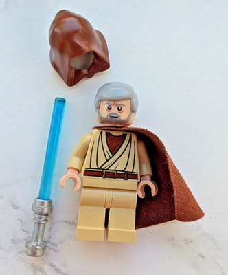 LEGO  Minifigure sw0336 - Obi-Wan Kenobi (Old), Star Wars (Great Condition)