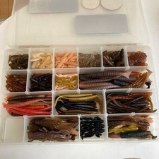 TsuneKichi Blurred Worm TsuneKichi AD Worm Stick Shad Large Set Bulk Sale