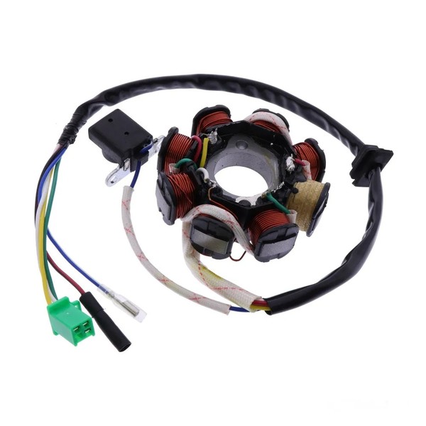 Lichtmaschine Komplett, Strator 8 Spulen FüR Tauris Cubana 125 Bj. 2010-2012-image