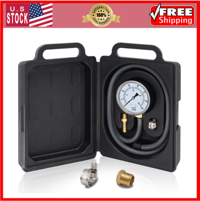 #ad Gas Pressure Tester Manometer 0 35quot; W.C with Gauge Hose for Natural LP Gas $47.87