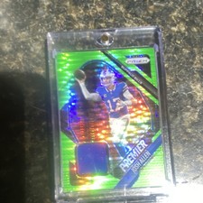 Panini Prizm Premier Green Memorabilia Josh Allen Buffalo Bills #PW-JAN NFL Card