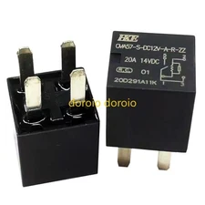 2Pcs HKE CMA57-S-DC12V-A-R-ZZ 12VDC Automotive Relay 4Pins 20A 14VDC