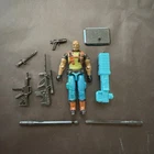 1992 HASBRO GI JOE ROADBLOCK v4 BATTLE CORPS FIGURE 100% COMPLETE WORKS MT-