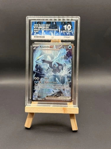 Kyurem Ex 165/086 Black Bolt Pokemon TCG Card - Graded ACE Gem Mint 10