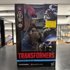 NIB - In Hand Hasbro Transformers Last Knight Studio Movie Series Barricade
