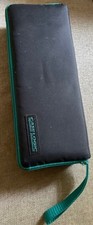 Case Logic Cassette Tape Case Holds 15 Black And Teal See Pics Vtg