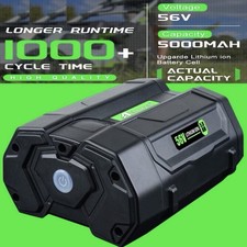 56V 5.0Ah Replacement Battery for EGO Power BA1400T BA2800T RYG08L New