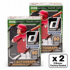 2026 Panini Donruss Baseball Hobby Blaster Box (Lot of 2) #YQ