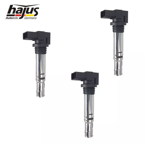 3X Original Hajus ZüNdspule Audi A1 A2 A3 Seat Skoda Vw Golf 5 6 Polo 9N Passat-image