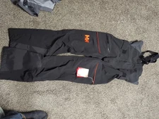 $350 NWT Helly Hansen Men's Large Sogn Bib Shell Snow Pants Ullr Tech Pro Recco