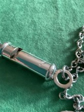 RIC - Royal Irish Constabulary Metal Police Whistle with Chain