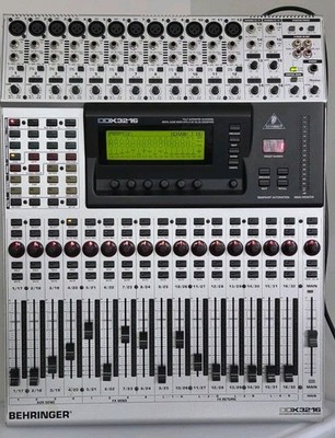 Behringer DDX3216 Fully Automated 32-Channel 16-Bus Digital Mixing Console W/box