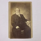 Original CDV Photo Of Civil War Governor John Brough OHIO Beating Vallandigham