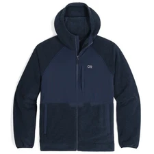 Outdoor Research OR Polartec 200 Hoodie Men's Casual Jacket, Dark Navy Heather,