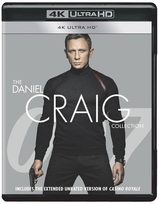 007 Daniel Craig 4-Film Collection 4K Ultra HD Blu-ray