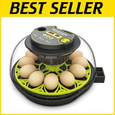 Multi-Functional 12 Egg Incubator with Automatic Features for Hatching Success