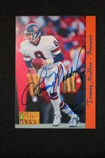 Tommy Maddox, Denver Broncos, Rookie Hard Signed Auto, '93 Classic Pro Line