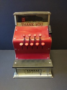 Vintage Toy Cash Register | eBay