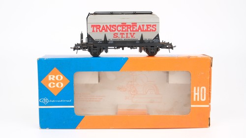 Roco H0 4327 Silowagen (Getreidewagen, Transcereales S.T.I.V.) DB | Condition: Gebraucht