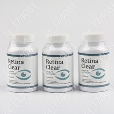  1-3 Pack Retina Clear Capsules, RetinaClear Eye Health Support 60 Capsules