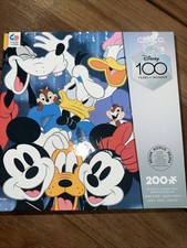 Disney 100 Years Of Wonder Mickey  Friends 2242-22 Puzzle  200PC Poster Too G2