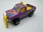 Hot Wheels Vintage 1990 Power Plower Snow Plow Pickup Truck Blackwall SLB6