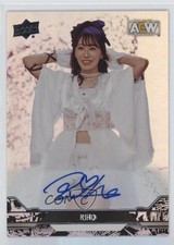2023 Upper Deck AEW All Elite Wrestling Auto Riho #12 Auto 17an