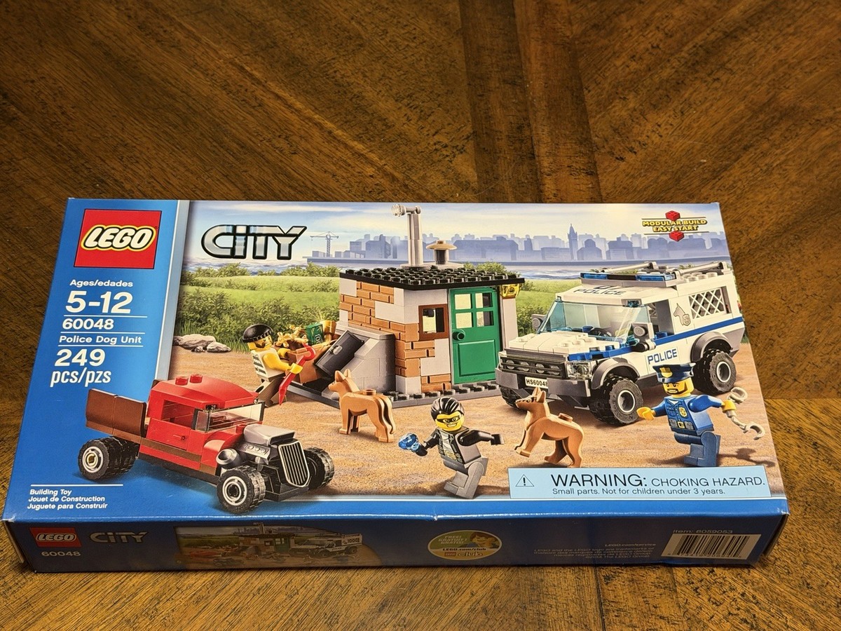 LEGO CITY: Police Dog Unit (60048) - New in Sealed Box - Cops and 