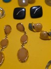 33 Pairs Retro MCM Pierced Earrings Mixed Lot Mid-Century-Modern  — photo 5