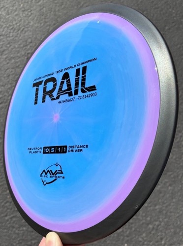 Axiom MVP Neutron Trail - RARE Transitional Color Swirl Conrad Line Disc Golf - Picture 4 of 17