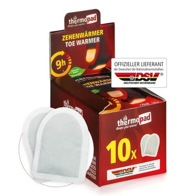 10 Paar THERMOPAD Zehenwärmer - Fußwärmer - 9h Wärme