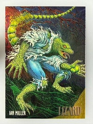 1995 Marvel Comics Fleer Ultra Spider-Man - Limited Edition Golden Web Lizard 5